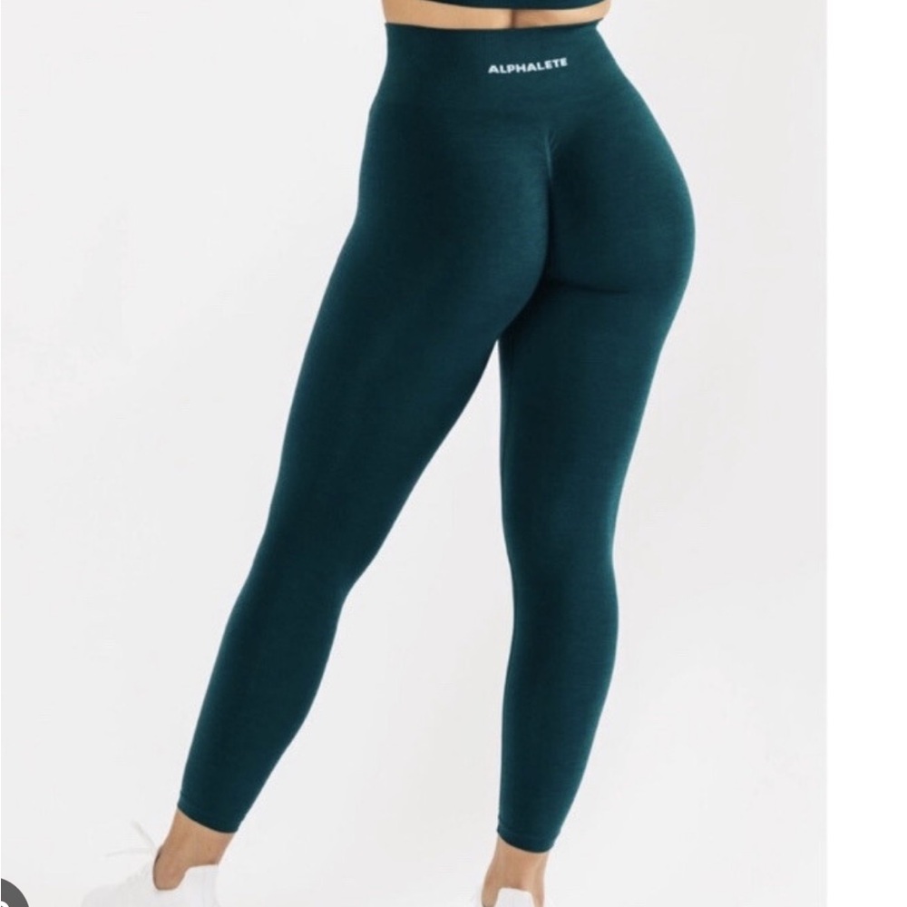 ALPHALETE - Amplify Leggings Dark Water